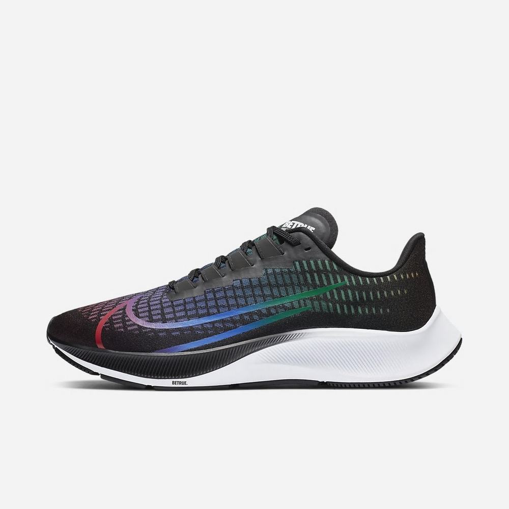 Chaussure De Running Nike Air Zoom Pegasus 37 BETRUE Noir 0425-139 Black/Multi-Color/White Femme | CQZ-05678532